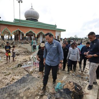Tinjau Dampak Bencana di Aceh Tamiang, Menko AHY Dorong Percepatan Pemulihan Infrastruktur