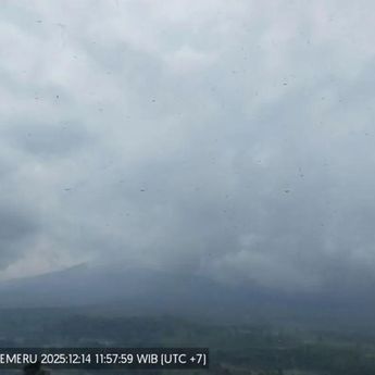 Aktivitas Semeru Masih Didominasi Gempa Letusan