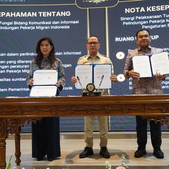 KemenP2MI Teken MoU & PKS dengan 14 Mitra Strategis untuk Perkuat Pelindungan Pekerja Migran Indonesia