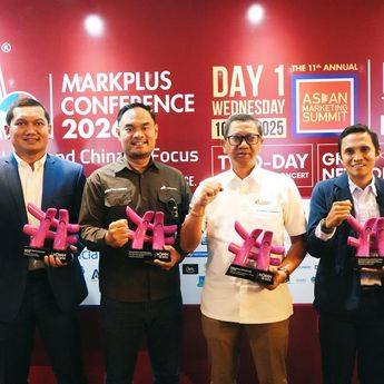 PTK Raih Empat Penghargaan di Marketeers Digital Marketing Heroes 2025