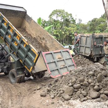Pembangunan Hunian Sementara Dipercepat di Agam Sumbar, Alat Berat Sudah Beroperasi