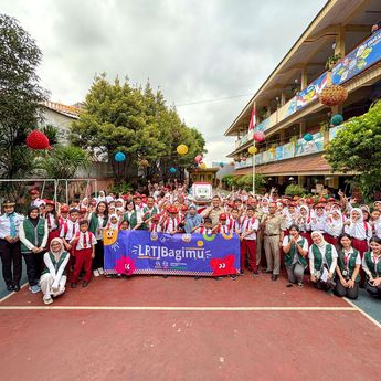 Diawali Pilar Pendidikan, LRT Jakarta Luncurkan Payung Program Berkelanjutan Bertajuk &ldquo;LRTJ Bagimu&rdquo;