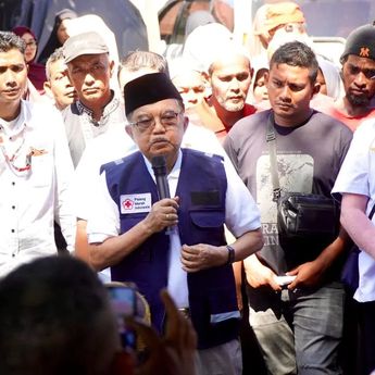 Ketum PMI Jusuf Kalla: Bantuan Internasional Untuk Aceh Adalah Bentuk Kemanusiaan