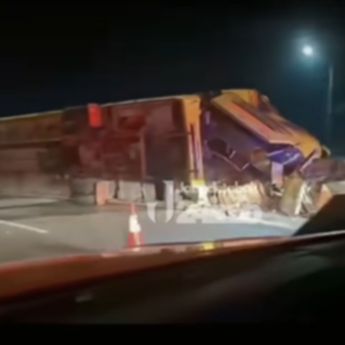 15 Orang Tewas Kecelakaan Maut Bus PO Cahaya Trans di Tol Krapyak Semarang