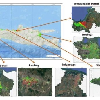Badan Geologi: Sejumlah Kota Besar di Jawa Alami Penurunan Muka Tanah