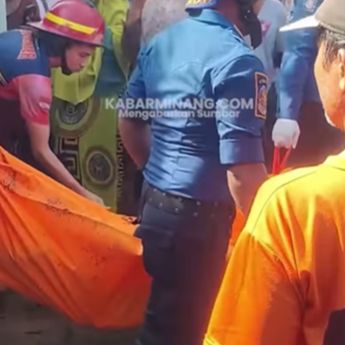 Rumah Warga Pesisir Selatan Ludes Terbakar, Lansia Tewas Mengenaskan