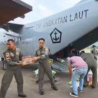 TNI AL Salurkan 2 Ton Bantuan Logistik Ke Korban Banjir Aceh Tengah