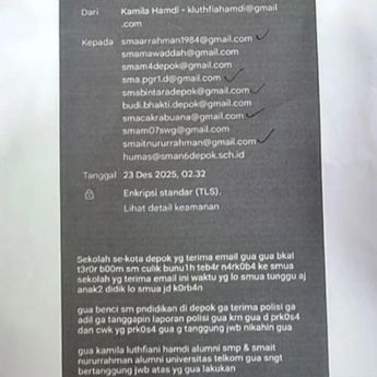 Pengirim Email Ancaman Bom ke 10 Sekolah di Depok Mulai Diusut