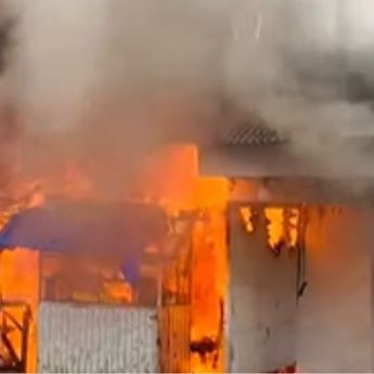 Kebakaran di Kawasan Pajak Raya Tangerang, Ada Suara Ledakan