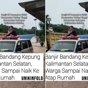 VIDEO Banjir Bandang Melanda Kalimantan Selatan