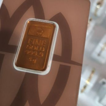 Harga Emas Antam Hari Ini Turun Hampir Rp100 Ribu, Segram Jadi Rp2,5 Juta