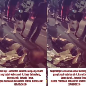 Kebut-kebutan, Sejumlah Pemotor Alami Kecelakaan Maut Sampai Tewas di Kalimalang