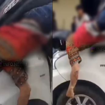 Sepasang Kekasih Kecelakaan Maut di Kota Batu Malang, Korban Tewas Tersangkut di Mobil