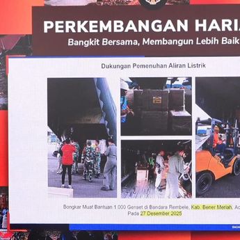 Percepat Pemulihan Listrik di Sumatera, Pemerintah Kirim 1.000 Genset