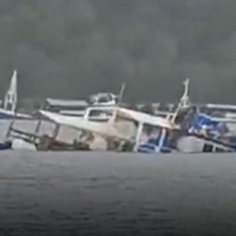 Kapal Pinisi Tenggelam Lagi di Labuan Bajo, Dewi Anjani Karam di Dermaga Pink