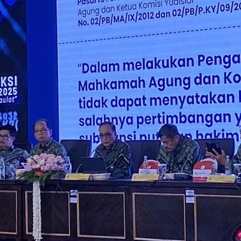 MA Masih Kaji Rekomendasi KY Soal Etik Hakim Perkara Kasus Tom Lembong