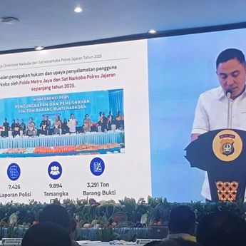 Sepanjang 2025, Polda Metro Jaya Amankan 3,291 Ton Narkoba