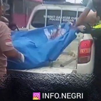 Pemotor Scoopy Tewas dalam Kecelakaan Maut di Cipayung