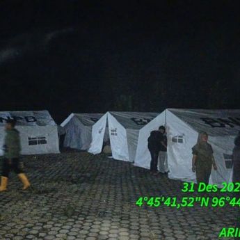 Gunung Bur Ni Telong Naik Status Jadi Siaga, Warga Bener Meriah Mengungsi