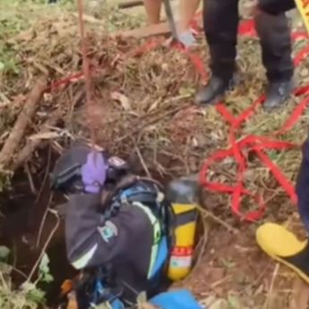 Pria Tewas Jatuh ke Sumur 30 Meter di Kuningan
