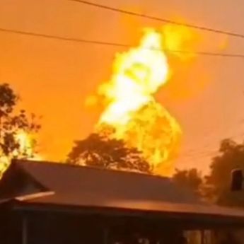 10 Orang Terluka Akibat Ledakan Pipa Gas PT TGI di Riau