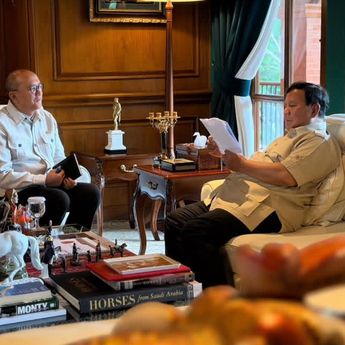 Prabowo Terima Kepala BPI Danantara di Hambalang, Bahas Proyek Hilirisasi dan Waste to Energy