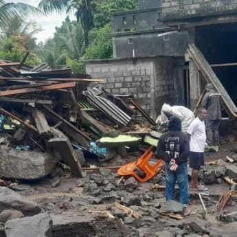 Korban Tewas Banjir Bandang di Sitaro Sulut Jadi 16 Orang dan Tiga Masih Hilang