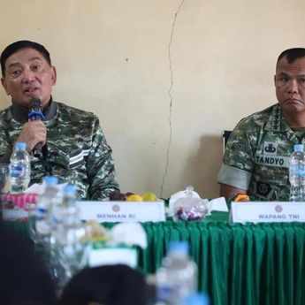 Menhan Paparkan Tahapan Kerja Satgas Kuala di Aceh