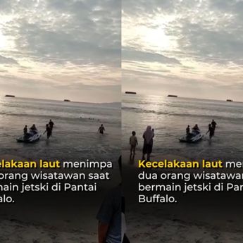 Dua Orang Kritis Usai Alami Kecelakaan Jetski di Palabuhanratu