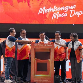 Transformasi Menuju Bank Berorientasi Global, Bank Jakarta Resmi Luncurkan Kartu Debit Visa