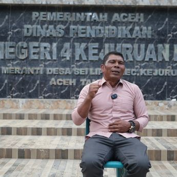 Kepala SMA di Aceh Tamiang Sebut Kehadiran Prabowo Jadi Pemompa Semangat