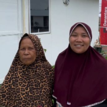 Rasa Syukur Warga Aceh Tamiang Tempati Huntara: Alhamdulilah Bisa Berteduh dengan Keluarga