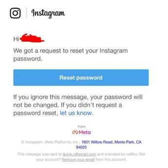Email Reset Password Instagram Mendadak Ramai, Waspada!