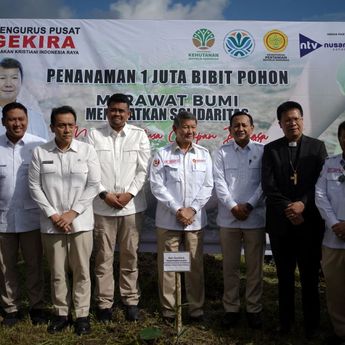 Gekira Tanam 1 Juta Pohon-Bagikan Bantuan Sembako ke Korban Bencana Sumatra