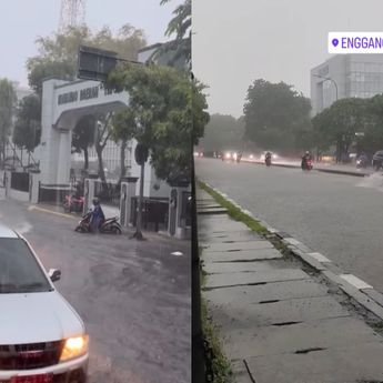 VIDEO: Jakarta Pusat juga Jakut Dihantam Banjir