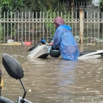 Banjir Bekasi, Motor Dibolehkan Masuk Tol