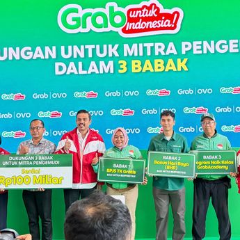Grab Hadirkan Perlindungan Maksimal Lewat BPJS Ketenagakerjaan bagi Mitra Pengemudi