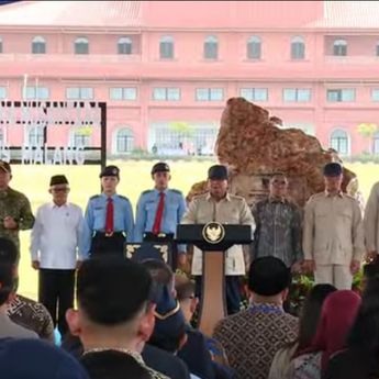 Usai Bermalam di IKN, Prabowo Resmikan SMA Taruna Nusantara Malang