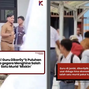 Gara-gara Dihina Miskin, Pemicu Puluhan Siswa Keroyok Guru di Jambi