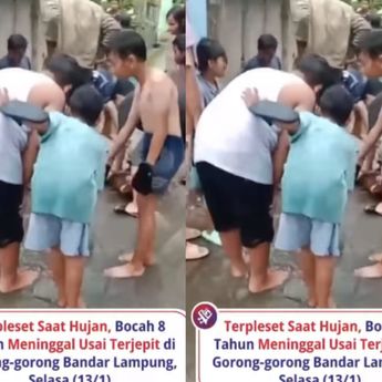 Anak 8 Tahun Tewas Usai Tersangkut di Gorong-gorong