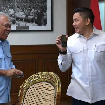 Seskab Teddy Terima Kepala OIKN, Bahas Update Progres Pembangunan IKN