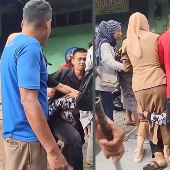 Beredar Video Maling Motor Minta Tolong ASN Saat Dikepung Warga