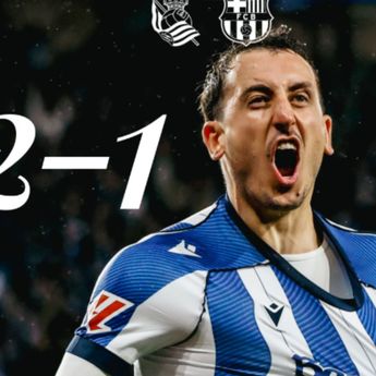 Real Sociedad Hentikan Kemenangan Beruntun Barcelona