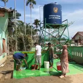Air Kini Mengucur di Berbagai Titik di Aceh Tamiang Berkat Sumur Bor Dibangun TNI AD