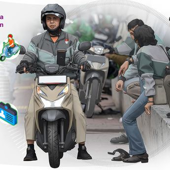 Infografik: Ini Rincian Diskon Iuran JKM dan JKK Buat Driver Ojol