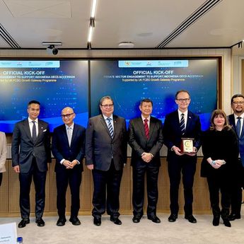 Airlangga Tegaskan Peran Strategis Swasta dalam Aksesi Indonesia ke OECD