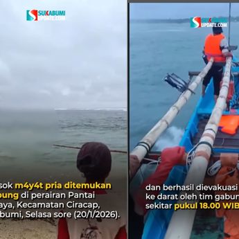 Wisatawan Asal Jakarta Ditemukan Tewas Mengambang di Pantai Cibuaya Sukabumi