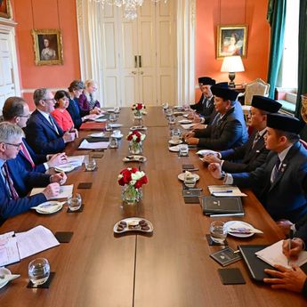 Prabowo Tegaskan Kerja Sama Maritim Indonesia&ndash;Inggris Strategis bagi Ekonomi Kelautan