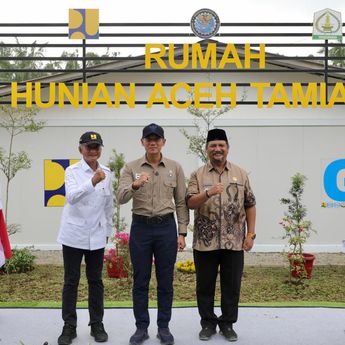Resmikan Huntara Aceh Tamiang, Menko AHY: Negara Hadir di Garis Depan Bencana