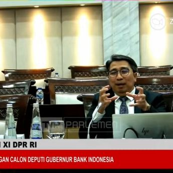 Calon Deputi Gubernur BI Solikin Juhro Bawa Nama Ayah Prabowo saat Fit and Proper Test